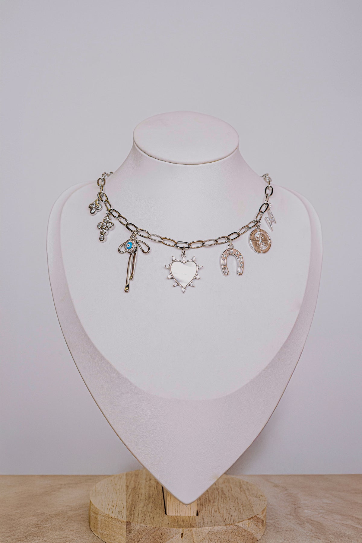 More of a Silver Girlie Necklace