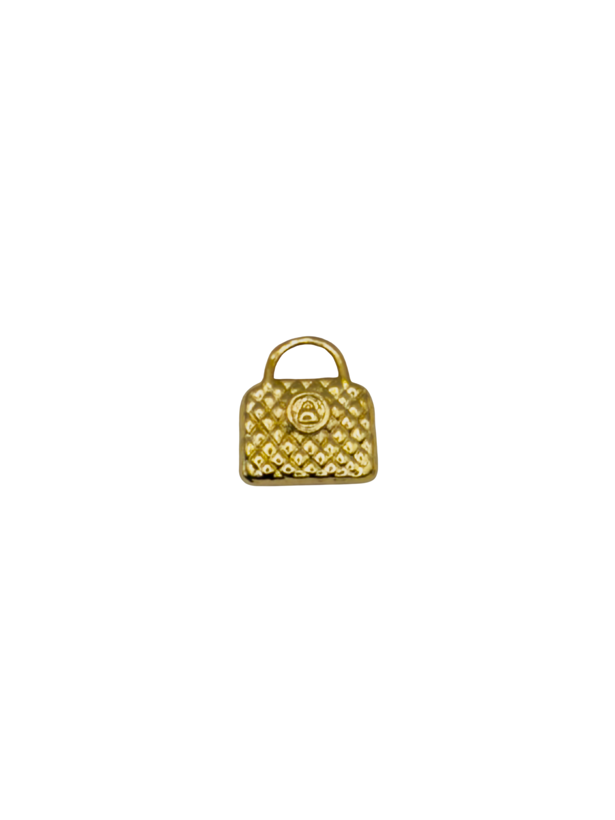 Gold Purse Charm