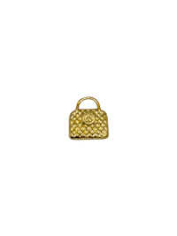 Gold Purse Charm