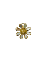 Mother of Pearl Sunflower Charm