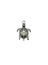 CZ Turtle Charm