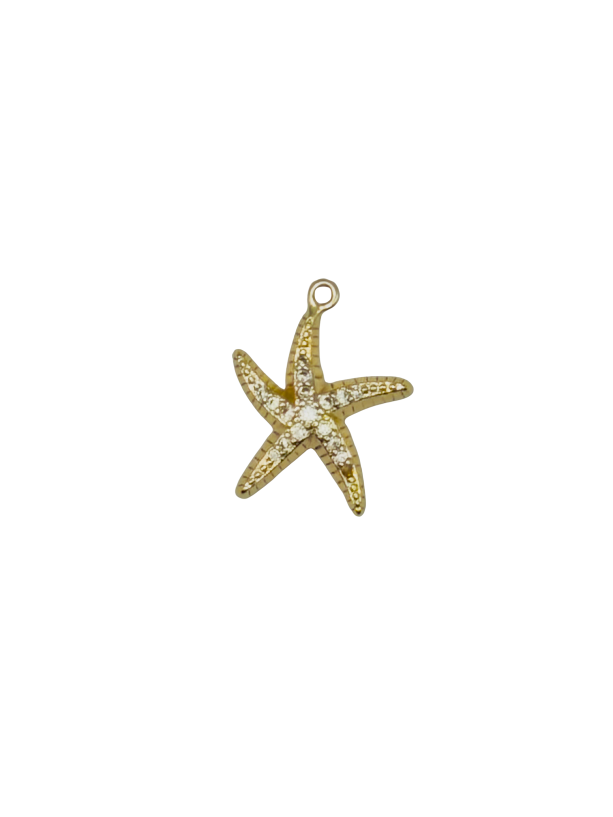 CZ Starfish Charm