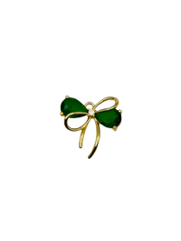 CZ Bow Charm