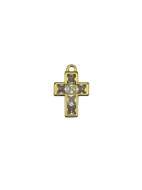 Square CZ Cross