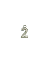 CZ Numbers Charm Pack