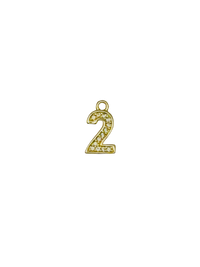 CZ Numbers Charm Pack