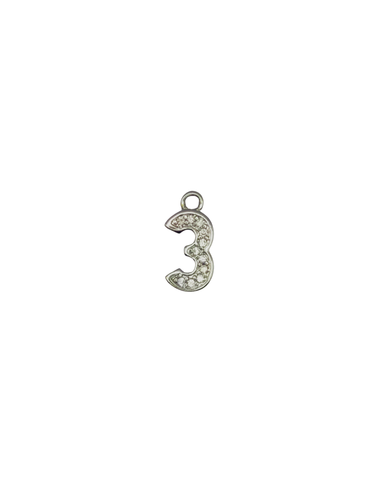 CZ Numbers Charm Pack