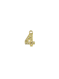CZ Numbers Charm Pack