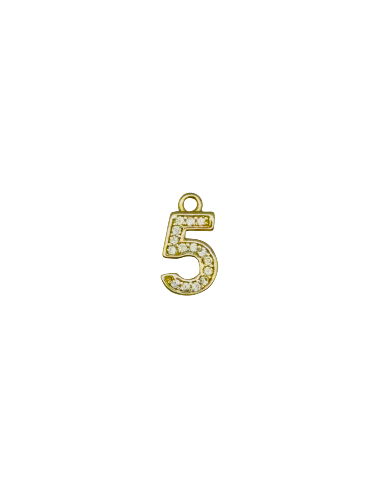 CZ Numbers Charm Pack