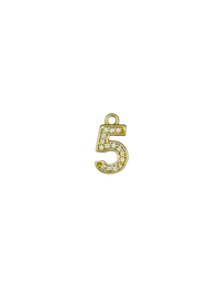 CZ Numbers Charm Pack