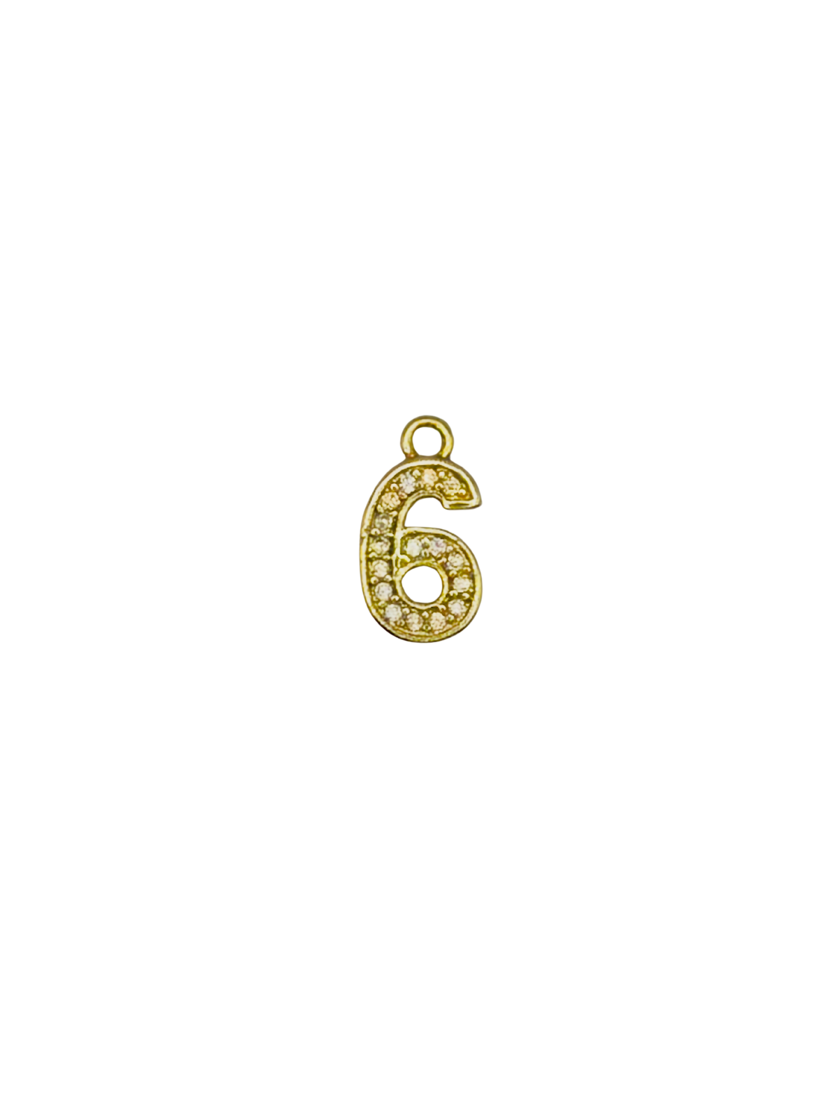 CZ Numbers Charm Pack
