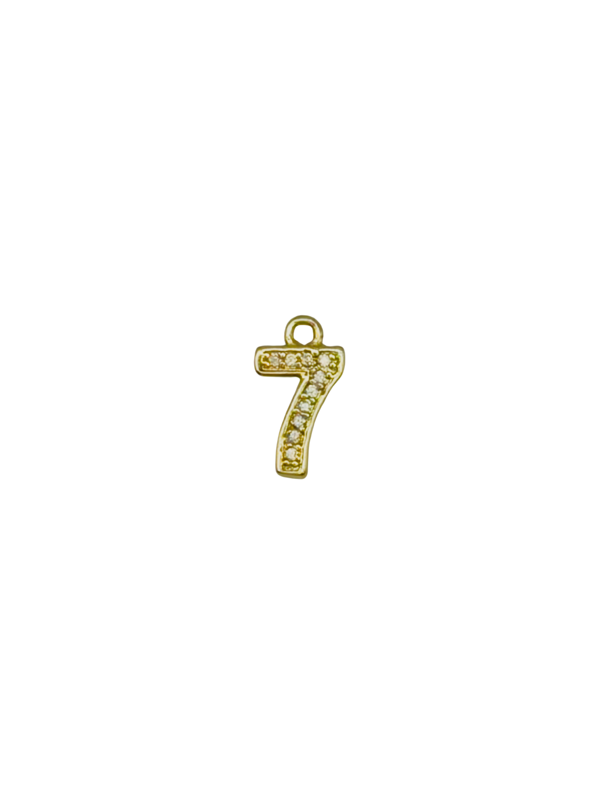 CZ Numbers Charm Pack
