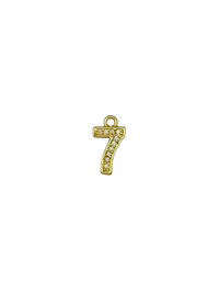 CZ Numbers Charm Pack