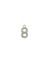CZ Numbers Charm Pack
