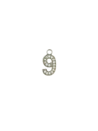 CZ Numbers Charm Pack