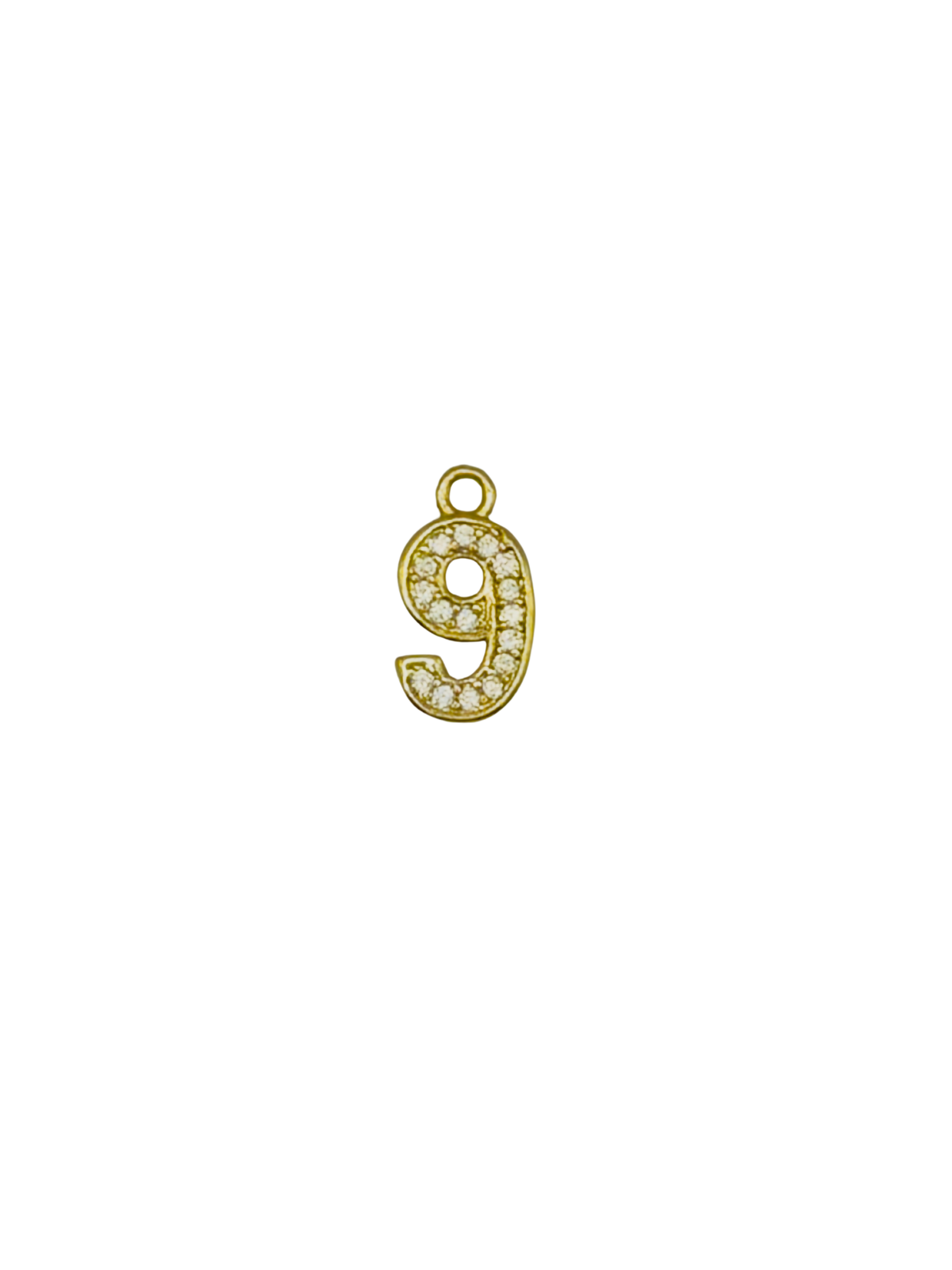 CZ Numbers Charm Pack