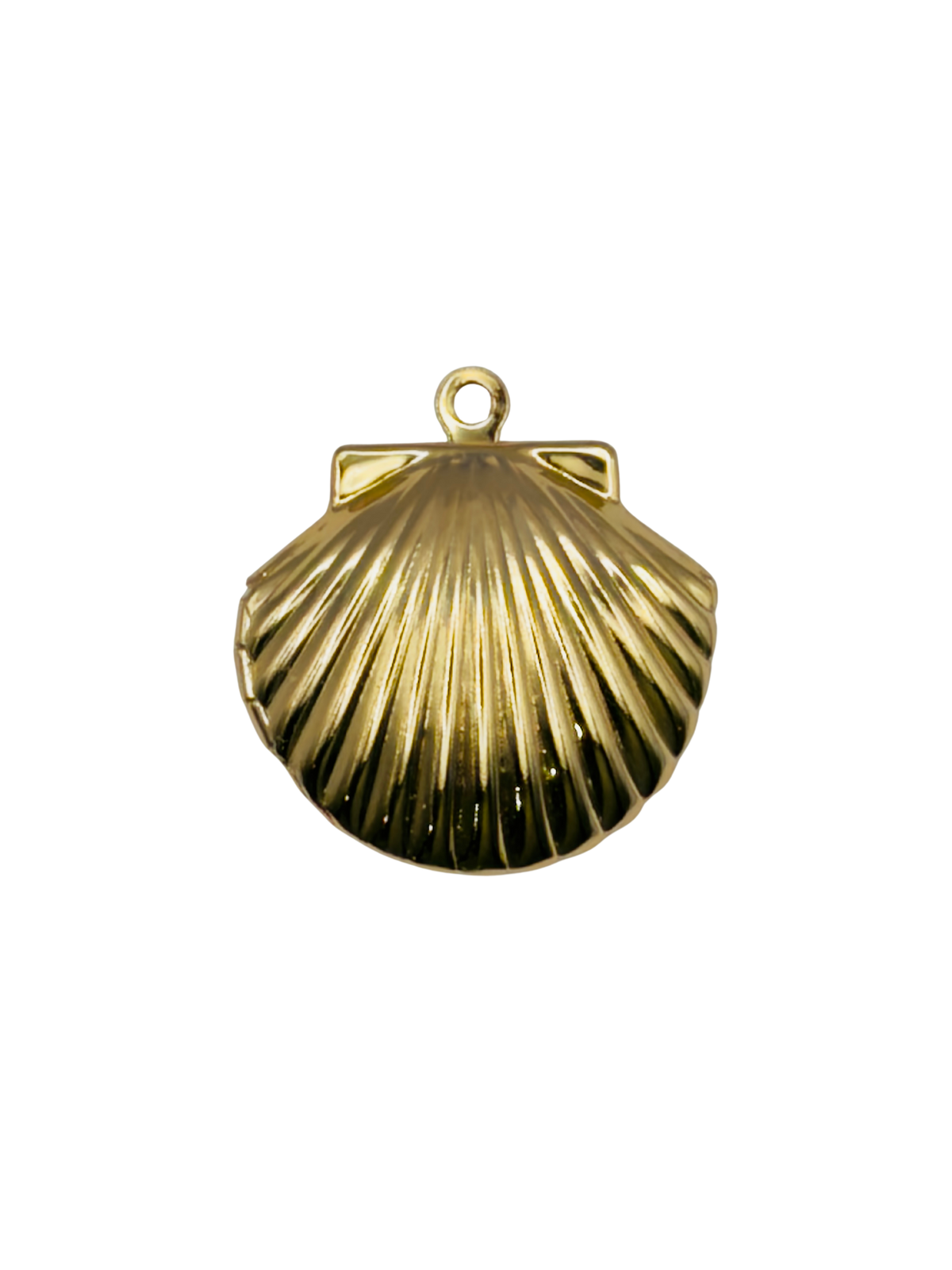 Shell Locket Charm