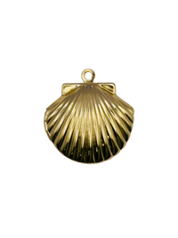 Shell Locket Charm