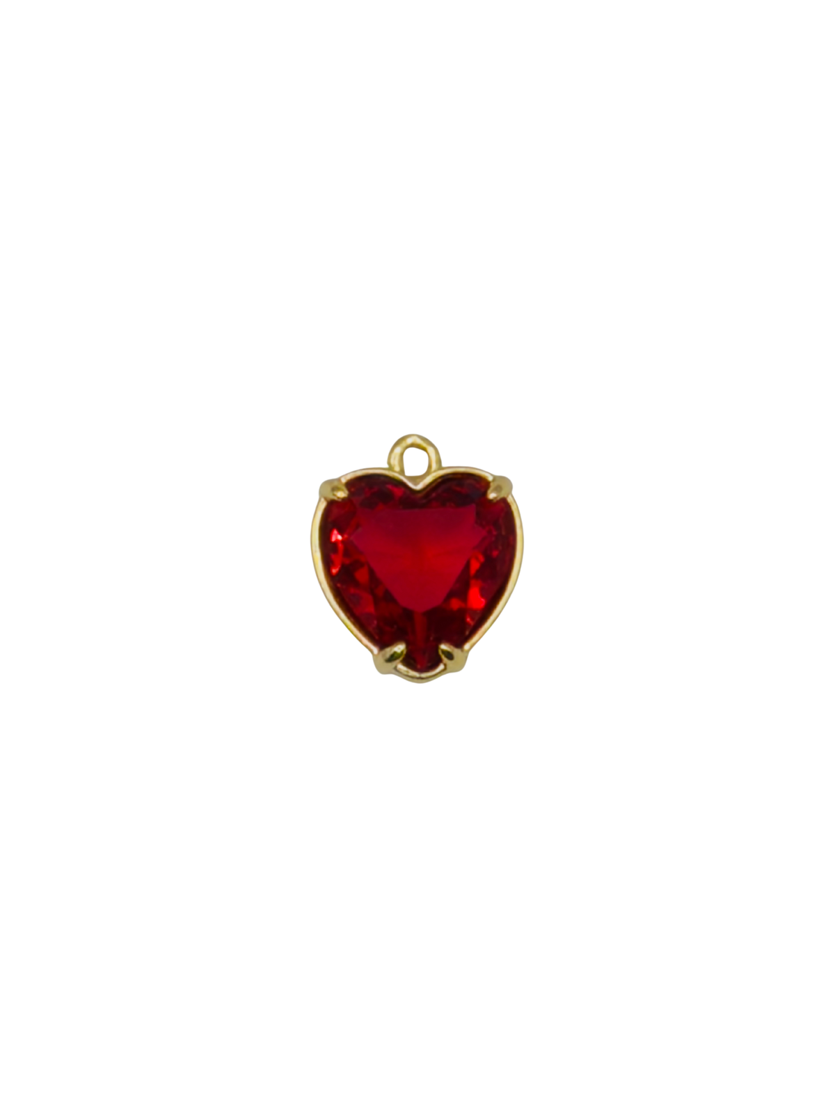 Gold Heart Gemstone
