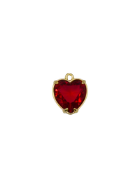 Gold Heart Gemstone