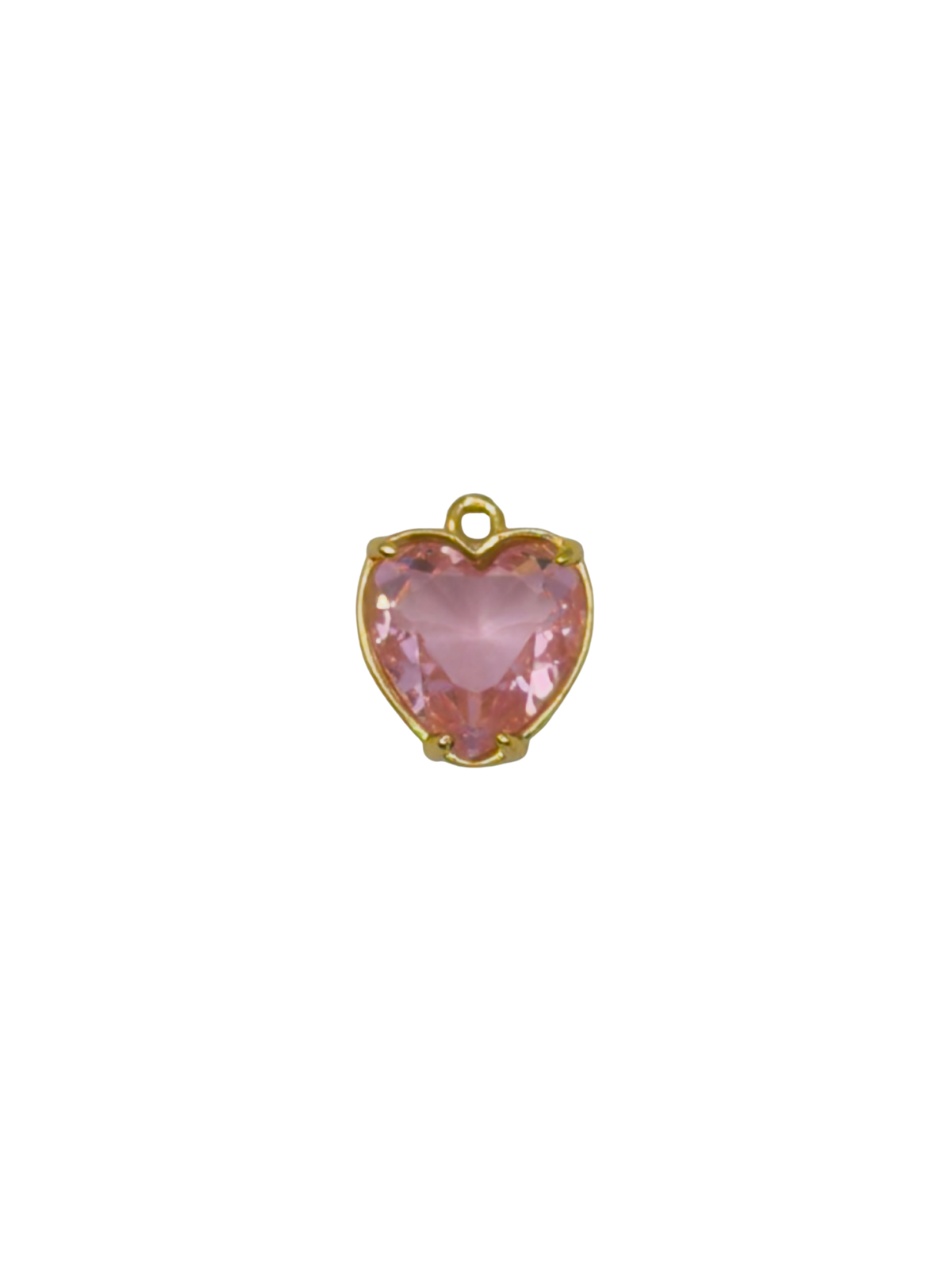 Gold Heart Gemstone