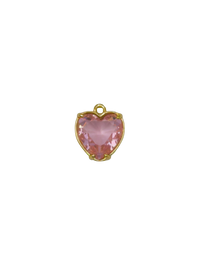 Gold Heart Gemstone