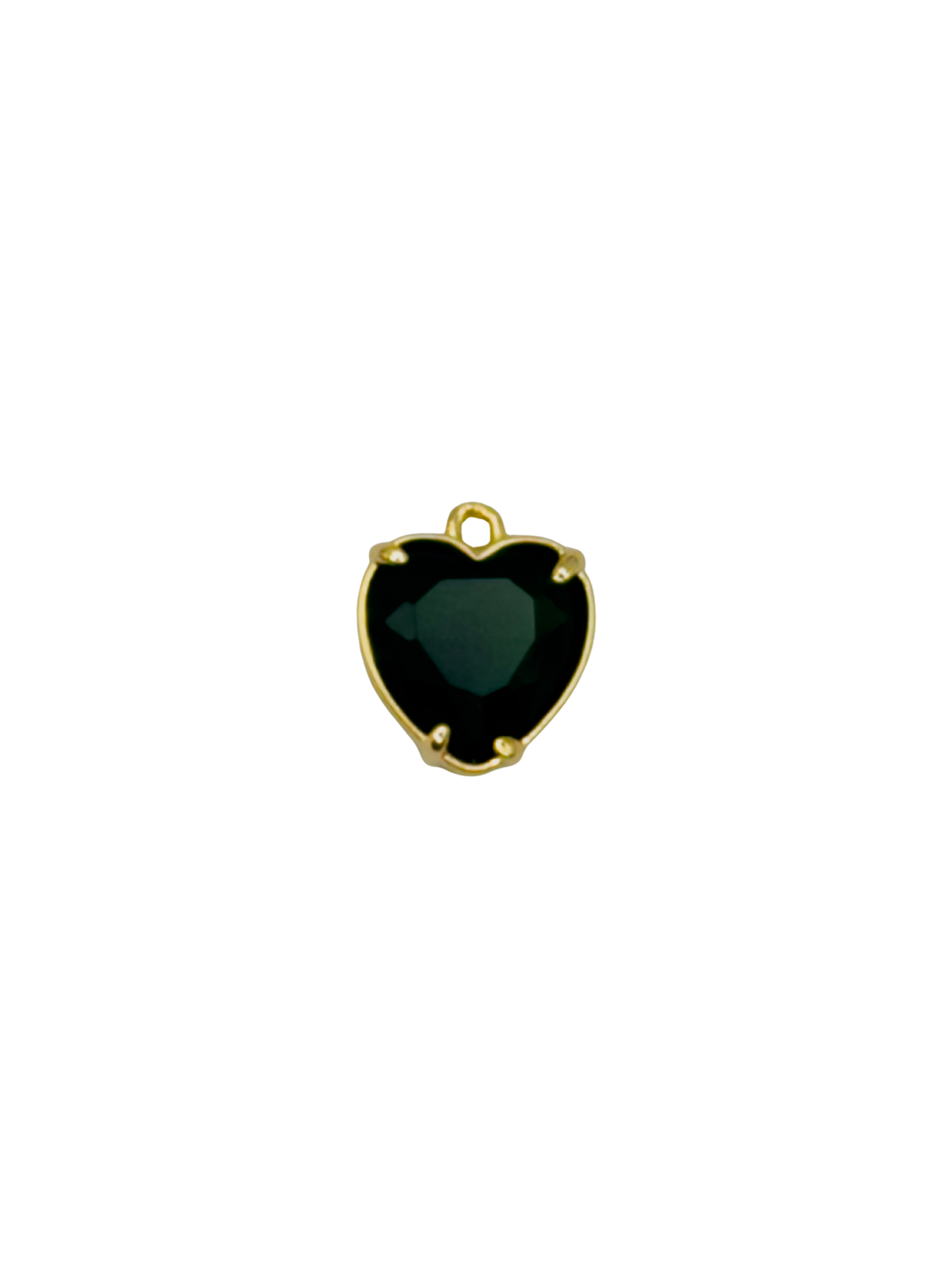 Gold Heart Gemstone