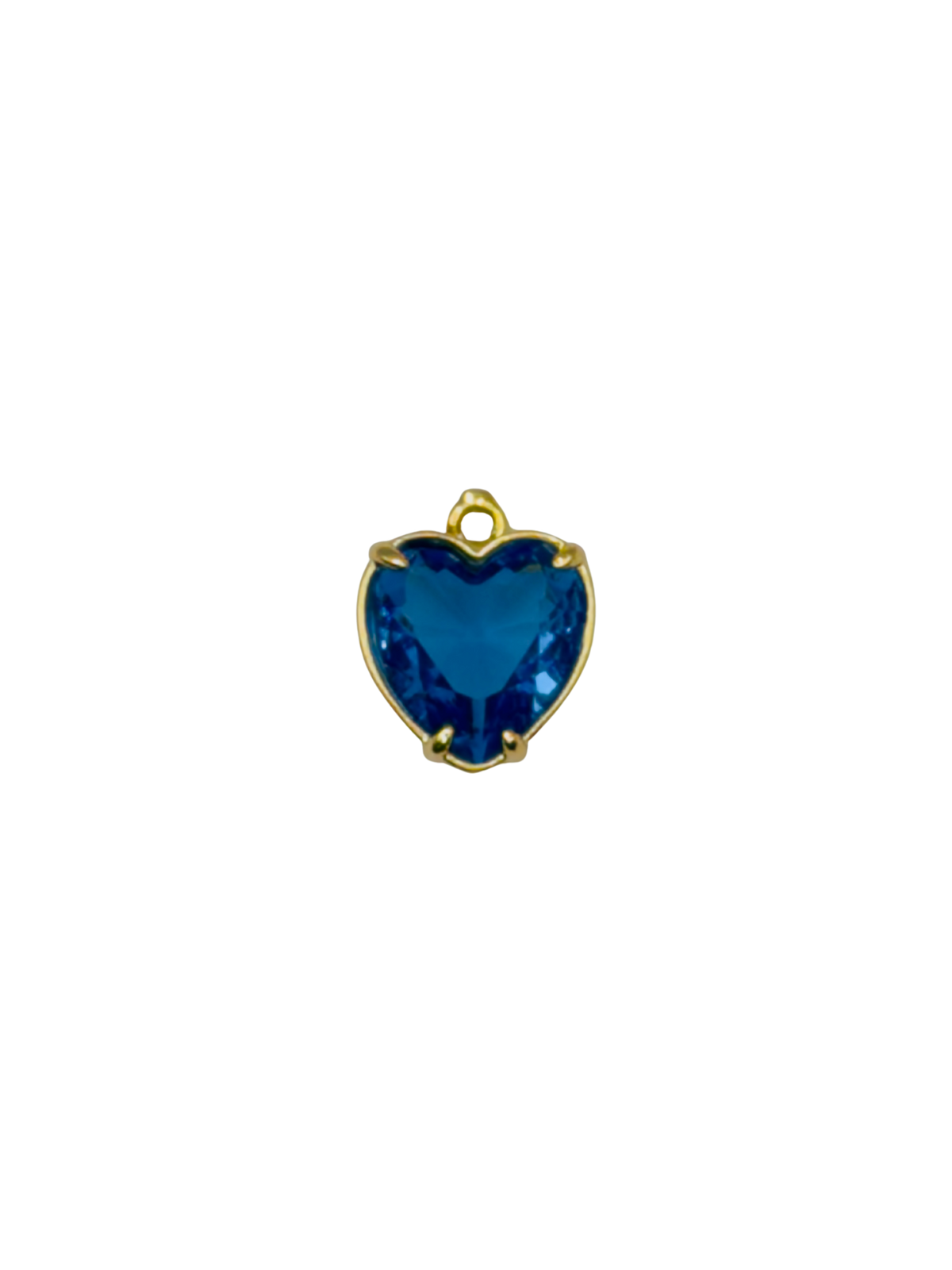 Gold Heart Gemstone