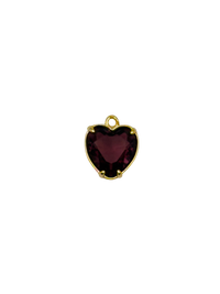 Gold Heart Gemstone