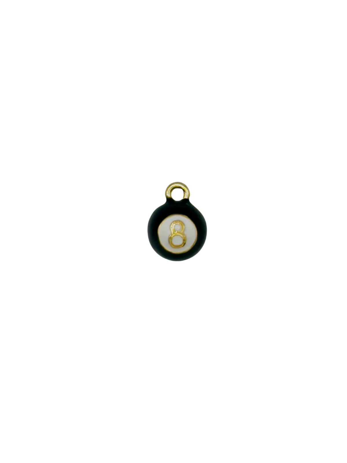 Eight Ball Charm