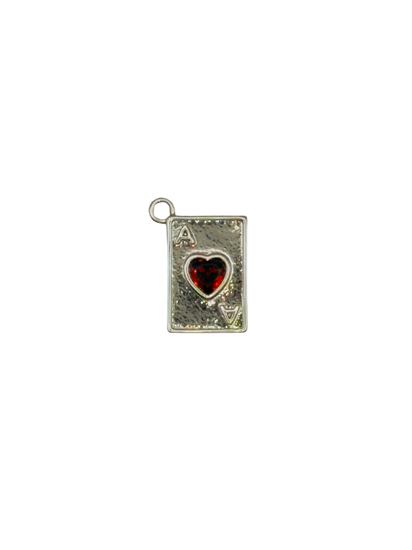 Ace of Hearts Charm