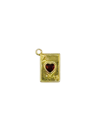 Ace of Hearts Charm