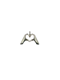 Heart Hands Charm