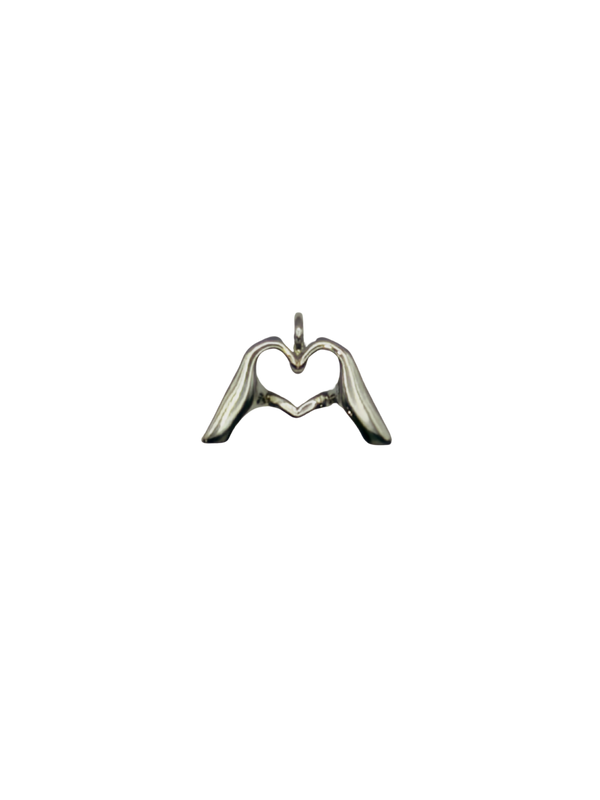 Heart Hands Charm
