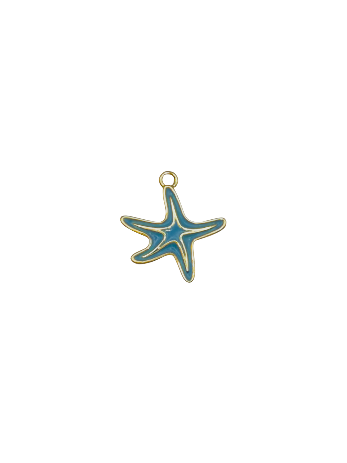 Blue Starfish Charm