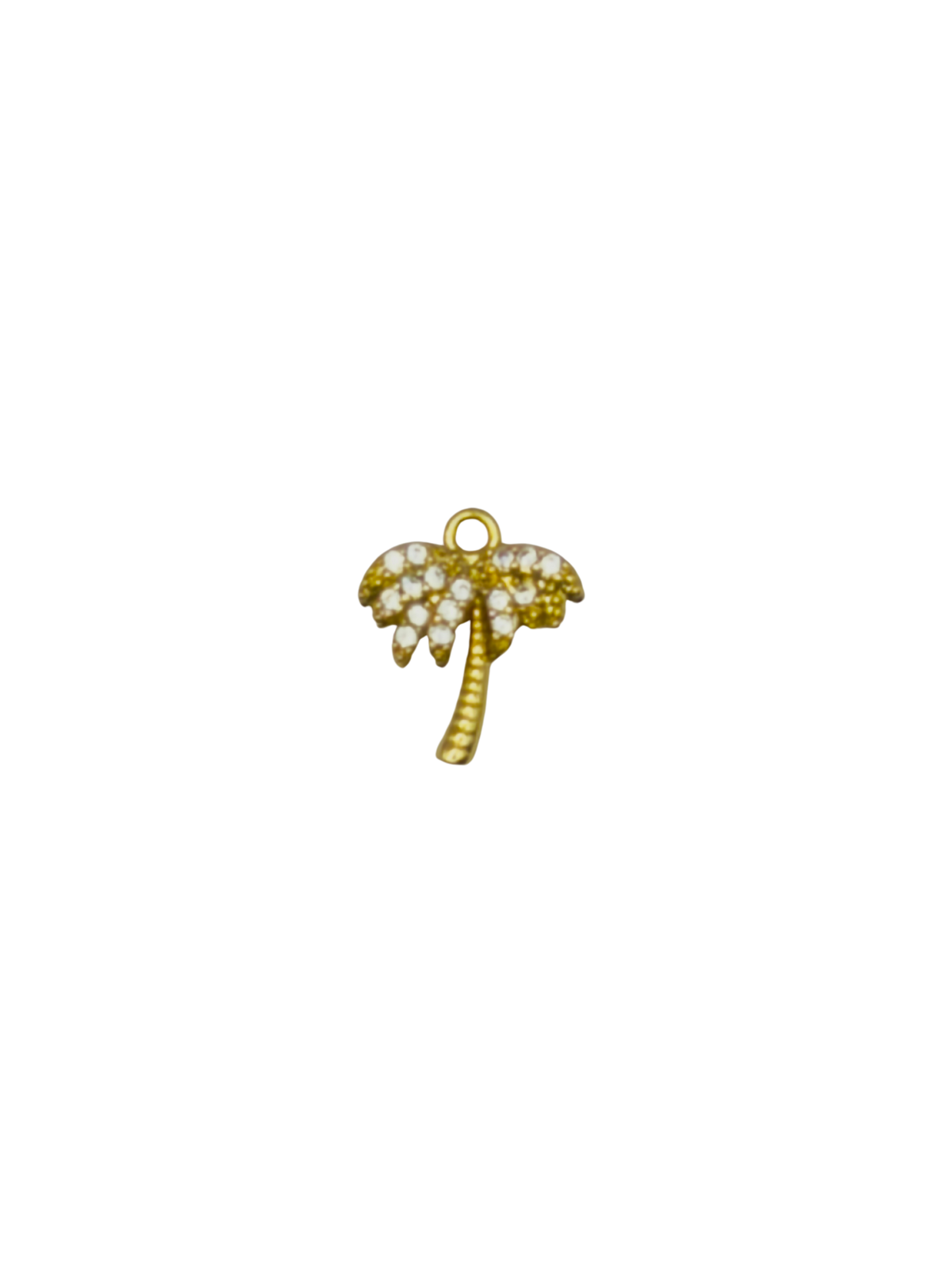 CZ Palm Tree Charm