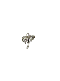 CZ Palm Tree Charm