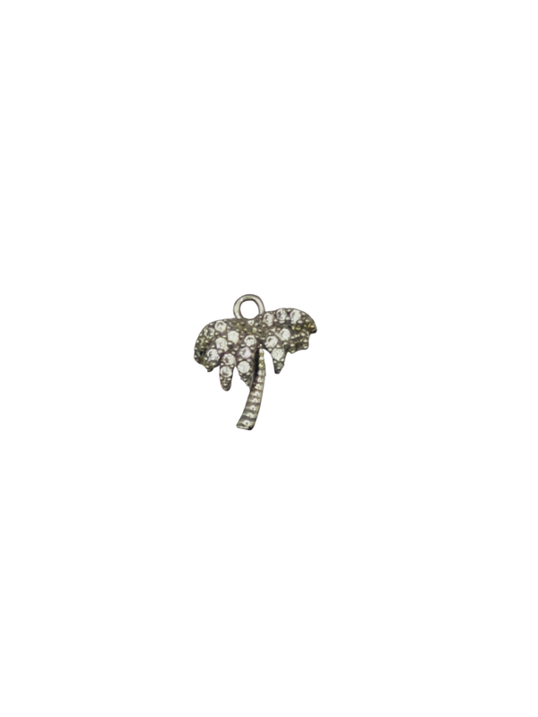 CZ Palm Tree Charm