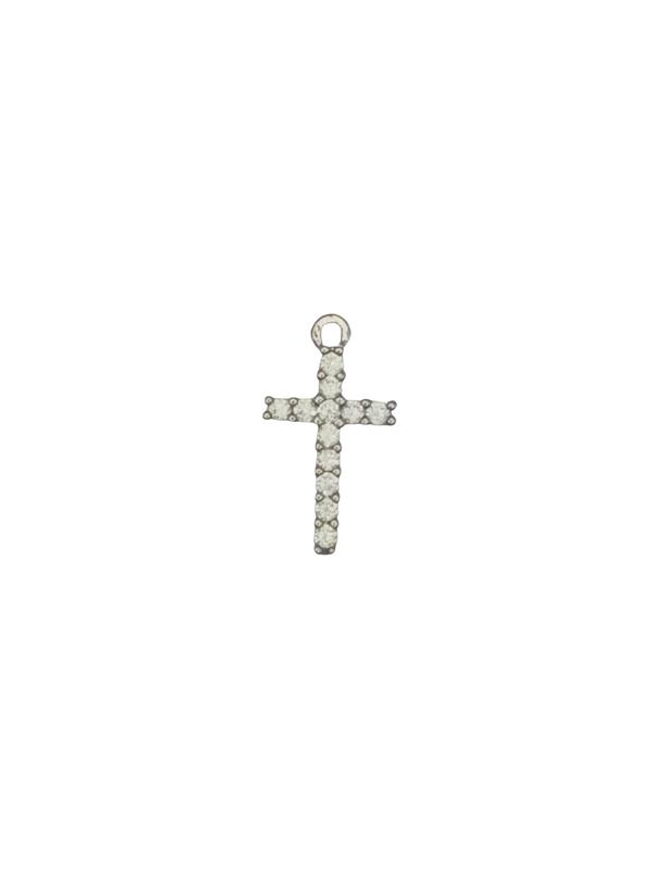 Mini CZ Cross Charm