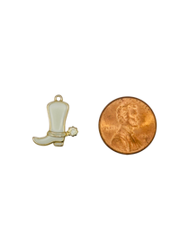 Enamel Cowboy Boot Charm