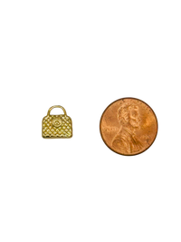 Gold Purse Charm