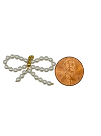 Pearl Bow Charm