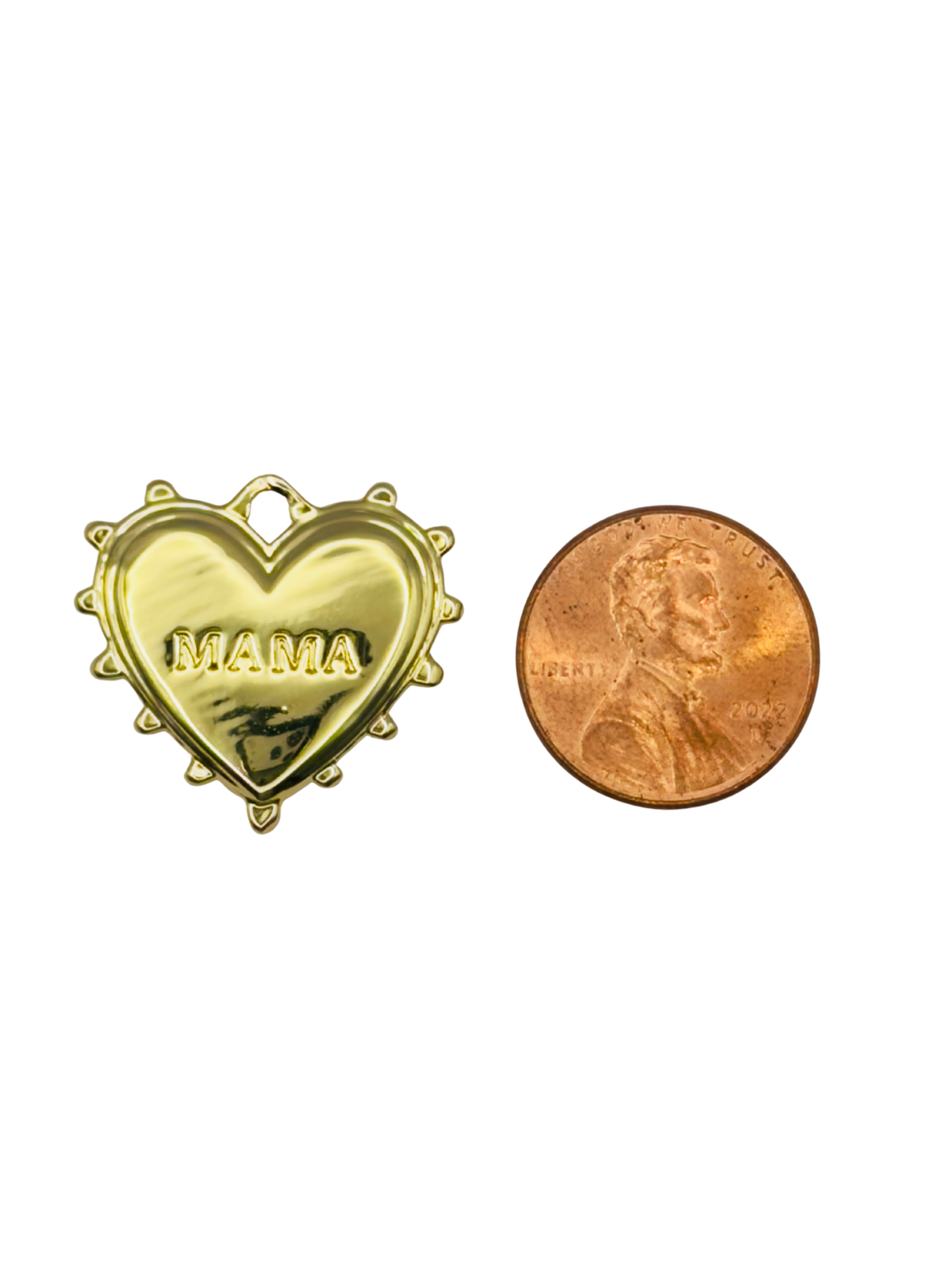 Mama Heart Charm