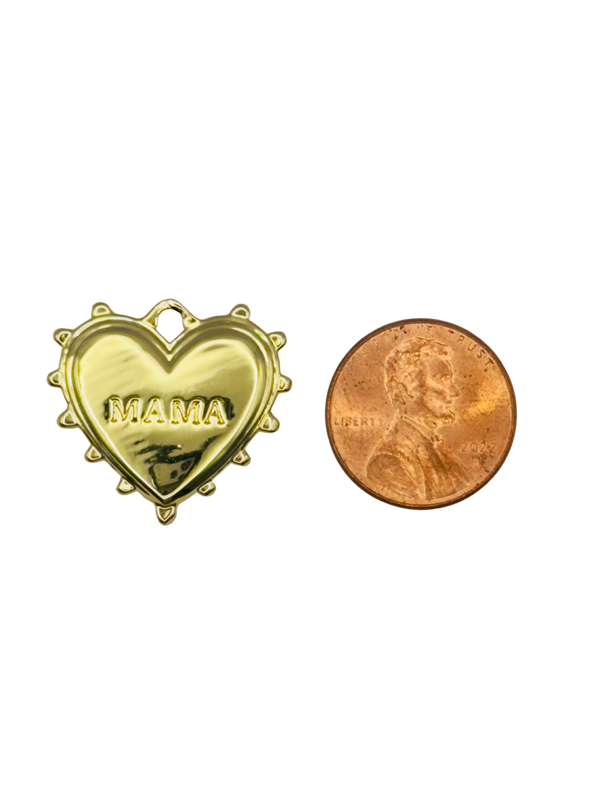 Mama Heart Charm