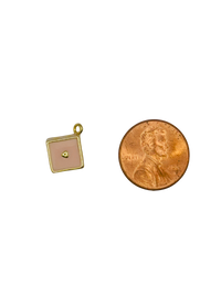Enamel Dice Charm