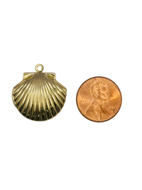 Shell Locket Charm