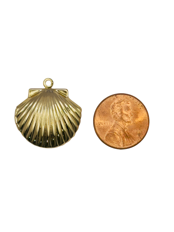 Shell Locket Charm