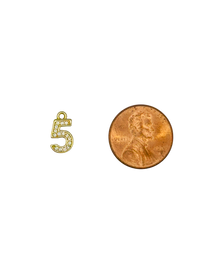 CZ Numbers Charm Pack