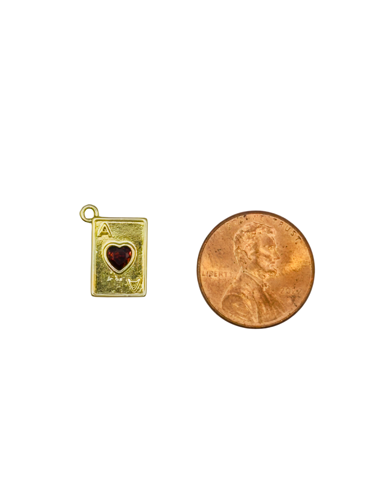 Ace of Hearts Charm