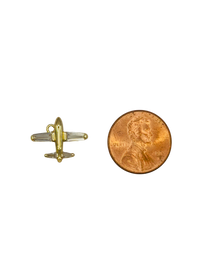 Airplane CZ Charm
